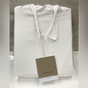 Ettitude Bamboo Lyocell Sheet Set - White (King & Queen available)